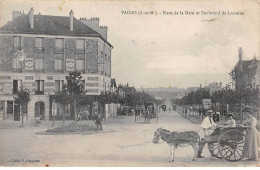 VAIRES - Place De La Gare Et Boulevard De Lorraine - Très Bon état - Vaires Sur Marne