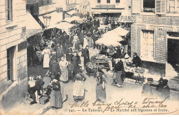 LE TREPORT - Le Marché Aux Légumes Et Fruits - Très Bon état - Le Treport