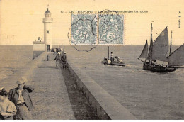 LE TREPORT - La Jetée - Sortie Des Barques - Très Bon état - Le Treport