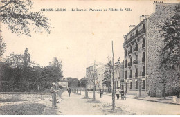 CHOISY LE ROI - Le Parc Et L'Avenue De L'Hôtel De Ville - état - Choisy Le Roi