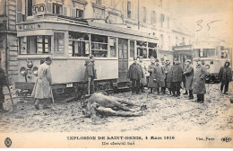 Explosion De SAINT DENIS - 4 Mars 1916 - Un Cheval Tué - Très Bon état - Saint Denis