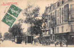 AUBERVILLIERS - L'Avenue Victor Hugo - état - Aubervilliers