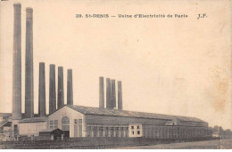 SAINT DENIS - Usine D'Electricité De Paris - Très Bon état - Saint Denis