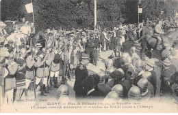 CLUNY - Fêtes Du Millénaire 1910 - Grand Cortège Historique - Arrivée Du Roi Saint Louis à L'Abbaye - Très Bon état - Cluny