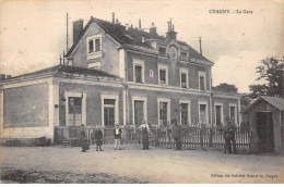 CHAGNY - La Gare - Très Bon état - Chagny