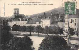 VESOUL - Place De La République - L'Eglise - Le Monument - La Motte - état - Vesoul