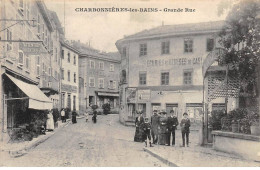 CHARBONNIERES LES BAINS - Grande Rue - Très Bon état - Charbonniere Les Bains