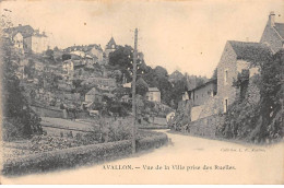 AVALLON - Vue De La Ville Prise Des Ruelles - Très Bon état - Avallon