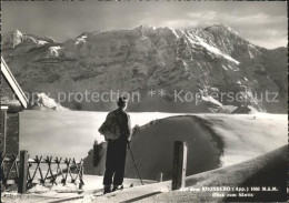 11638894 Kronberg Saentis Skiwanderer Blick Auf Saentis Kronberg - Sonstige & Ohne Zuordnung