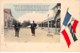 Frontière Franco Allemande, Au Col De La Schlucht Sur La Route De Munster à Gérardmer - état - Autres & Non Classés