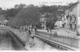 EPINAL - Le Quai De Juillet - Très Bon état - Epinal