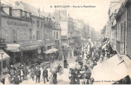 MONTLUCON - Rue De La République - Très Bon état - Montlucon