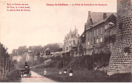 COUCY LE CHATEAU - La Porte De Soissons Et Les Remparts - Très Bon état - Other & Unclassified
