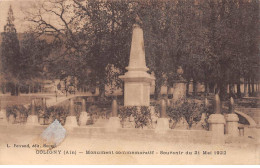 COLIGNY - Monument Commémoratif - Souvenir Du 21 Mai 1922 - Très Bon état - Non Classificati