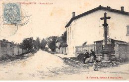 SAINT DENIS EN BUGEY - Route De Lyon - état - Non Classés