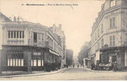 MONTMORENCY - Place Du Marché Et Avenue Emile - état - Montmorency