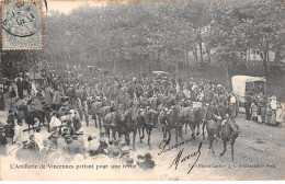 L'Artillerie De VINCENNES Partant Pour Une Revue - état - Vincennes