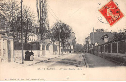 SAINT MANDE - Avenue Sainte Marie - état - Saint Mande