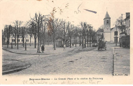 BRY SUR MARNE - La Grande Place Et La Station Du Tramway - Très Bon état - Bry Sur Marne