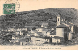 LA TURBIE - L'Eglise Et Le Mont Bataille - Très Bon état - La Turbie