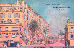 NICE - Hotel O'Connor - Hotel Ambassador - Très Bon état - Cafés, Hotels, Restaurants