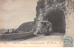 Route De Nice à Menton - Un Tunnel Au Cap D'EZE - Très Bon état - Eze