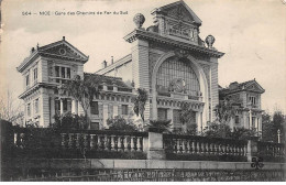 NICE - Gare Des Chemins De Fer Du Sud - Très Bon état - Ferrovie – Stazione