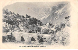 SAINT MARTIN VESUBIE - Le Pont - Très Bon état - Saint-Martin-Vésubie