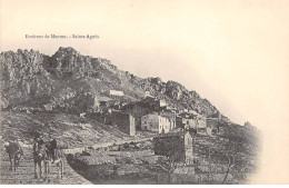 Environs De Menton - SAINTE AGNES - Très Bon état - Otros & Sin Clasificación