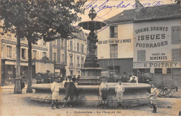 COLOMBES - La Place Du Jet - état - Colombes