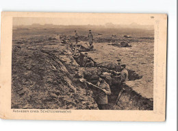 X1728 AUSHEBEN EINES SCHUTZENGRABENS - War 1914-18