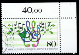 BRD 1987 Nr 1319 Gestempelt ECKE-ORE X2CFCF2 - Used Stamps