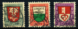 SCHWEIZ PRO JUVENTUTE Nr 149-151 Gestempelt X4C64CE - Used Stamps