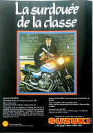 Publicité Papier  MOTO SUZUKI GSX 400 Avril 1982 MRFL - Publicités