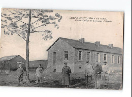 X1729 CAMP DE COETQUIDAN - MORBIHAN - UN-DES CERCLES DES CAPORAUX  ET SOLDATS - Barracks