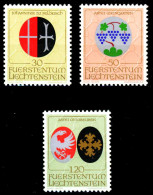 LIECHTENSTEIN 1971 Nr 548-550 Postfrisch SB45DB2 - Nuovi