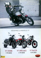 Publicité Papier  MOTO GUZZI V7 Septembre 2012 FL-09 - Advertising