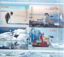 Argentina - 2022 - Argentina In Antartica - Mini Sheet - MNH - Nuevos