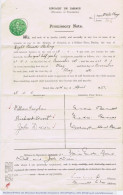 Ireland Mayo Belmullet Revenue 1927 BILL OR NOTE TWO PENCE Harp Die A 2-3-27 On Fisheries Loan Gladree - Altri & Non Classificati