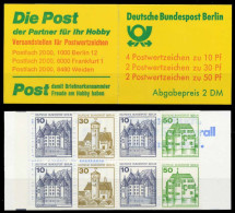 BERLIN MARKENHEFTCHEN Nr MH 11poZ Postfrisch X815CB2 - Postzegelboekjes