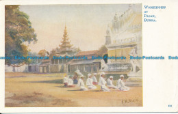 R045678 Worshippers At Pagan. Burma. Joseph Causton - World