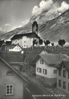 11638652 Hospental Dorfstrasse Mit Kirche Hospental - Altri & Non Classificati