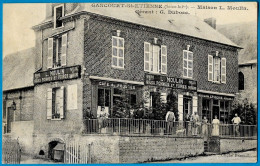 CPA 76 St GANCOURT-SAINT-ETIENNE - Maison L. MOULIN - Gérant G. DUBOSC (Café Du Progrès, Epicerie) * Normandie - Autres & Non Classés