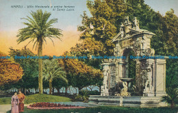 R045445 Napoli. Villa Nasionale E Antica Fontana Di Santa Lucia. R. Zedda Di V. - World