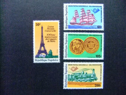 55 TOGO REPUBLIQUE TOGOLAISE 1978 / UPU / YVERT 940 PA 367 / 69 ** MNH - UPU (Unión Postal Universal)