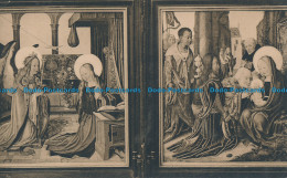 R045684 Maitre Inconnu. L Annonciation. L Adoration Des Mages. Bruges. Eglise No - World