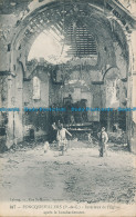 R045447 Foncquevillers. Interieur De L Eglise Apres Le Bombardement - World