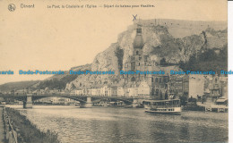 R045453 Dinant. Le Pont La Citadelle Et L Eglise. Depart Du Bateau Pour Hastiere - World