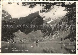 11638608 Seealpsee Mit Altmann Und Saentis Seealpsee - Autres & Non Classés