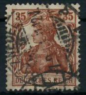 DEUTSCHES REICH 1900 18 GERMANIA Nr 103b ZENTR- X899072 - Gebraucht